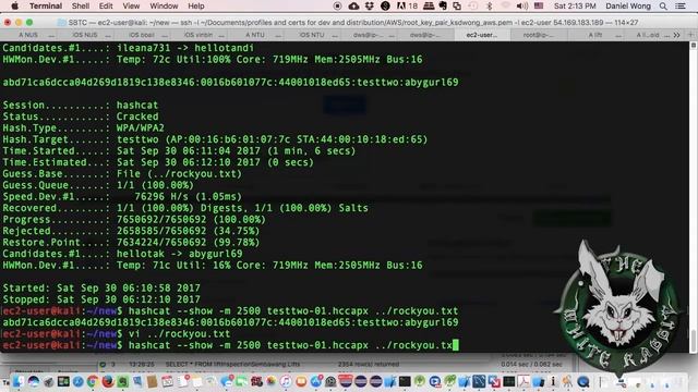 hashcat ec2 part4 смотреть онлайн