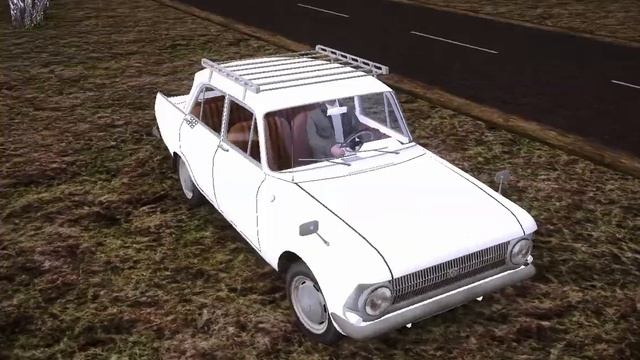 OMSI - Тест драйв Москвич 408 смотреть онлайн