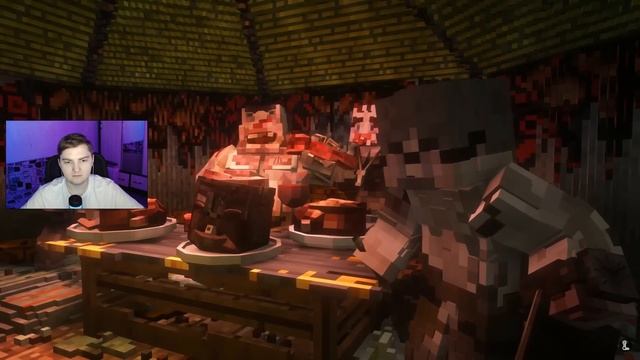 МЯСНОЙ ЦЕХ - Страшилки Minecraft | Реакция смотреть онлайн