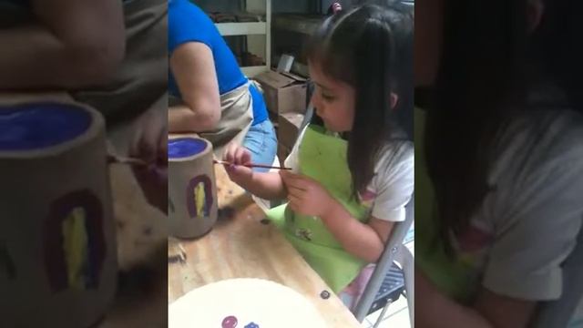 Ashley painting her candle @ NMCANDLE Co смотреть онлайн