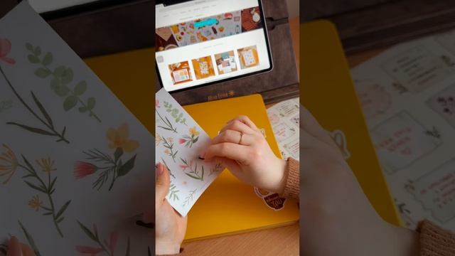 ASMR с наклейками) #art #sketchbook #artist смотреть онлайн