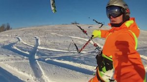 Открытие, сноукайтинга,   сезон 2015