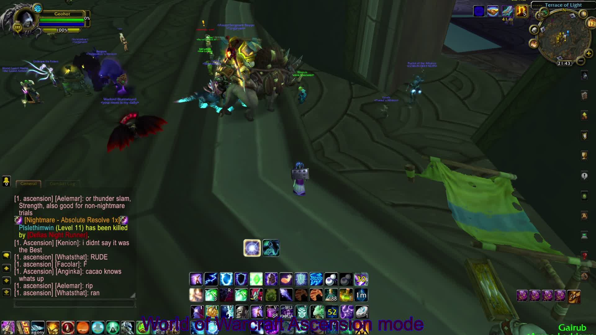 World Of Warcraft Ascension Арену гоняю ...