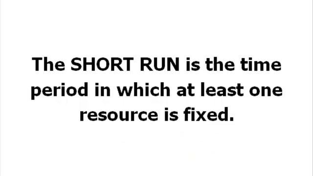 Episode 20B - Short Run vs. Long Run Production смотреть онлайн