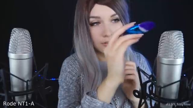 АСМР Триггеры 3Dio Pro vs Rode NT1-A vs BlueYetiPro vs Zoom6 Тест микрофонов ASMR Trigger,Mic Test смотреть онлайн