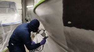 Покраска катера своими руками