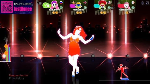 Just Dance: Proud Mary - Ike & Tina Turner смотреть онлайн