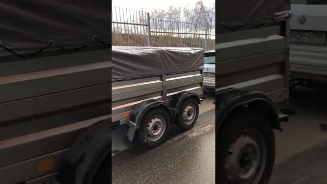 Двухосный прицеп АвтоС категории "В" 2,5х1,5м смотреть онлайн