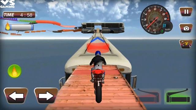 New Bike Unlocked (RED Color) Enjoyable GT Bike Stunts 2017 - Android GamePlay FHD смотреть онлайн