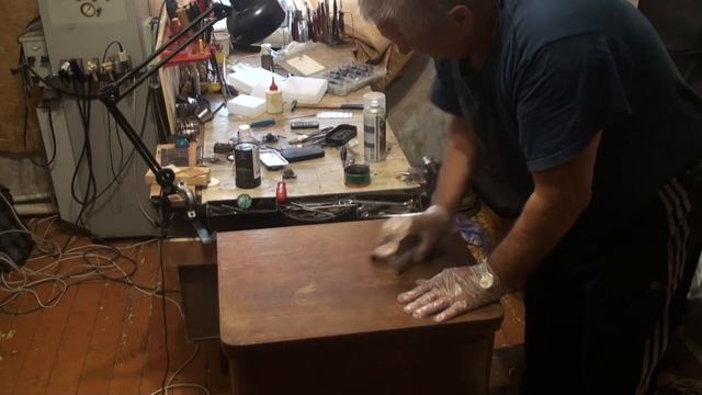 Реставрация тумбы __Textima _.Часть № 2. Завершение. (ну почти...) смотреть онлайн