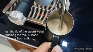 LA SPECIALISTA PRESTIGIO MILK STEAMING TECHNIQUE AND OPTIMAL ZONE #milksteaming #delonghi