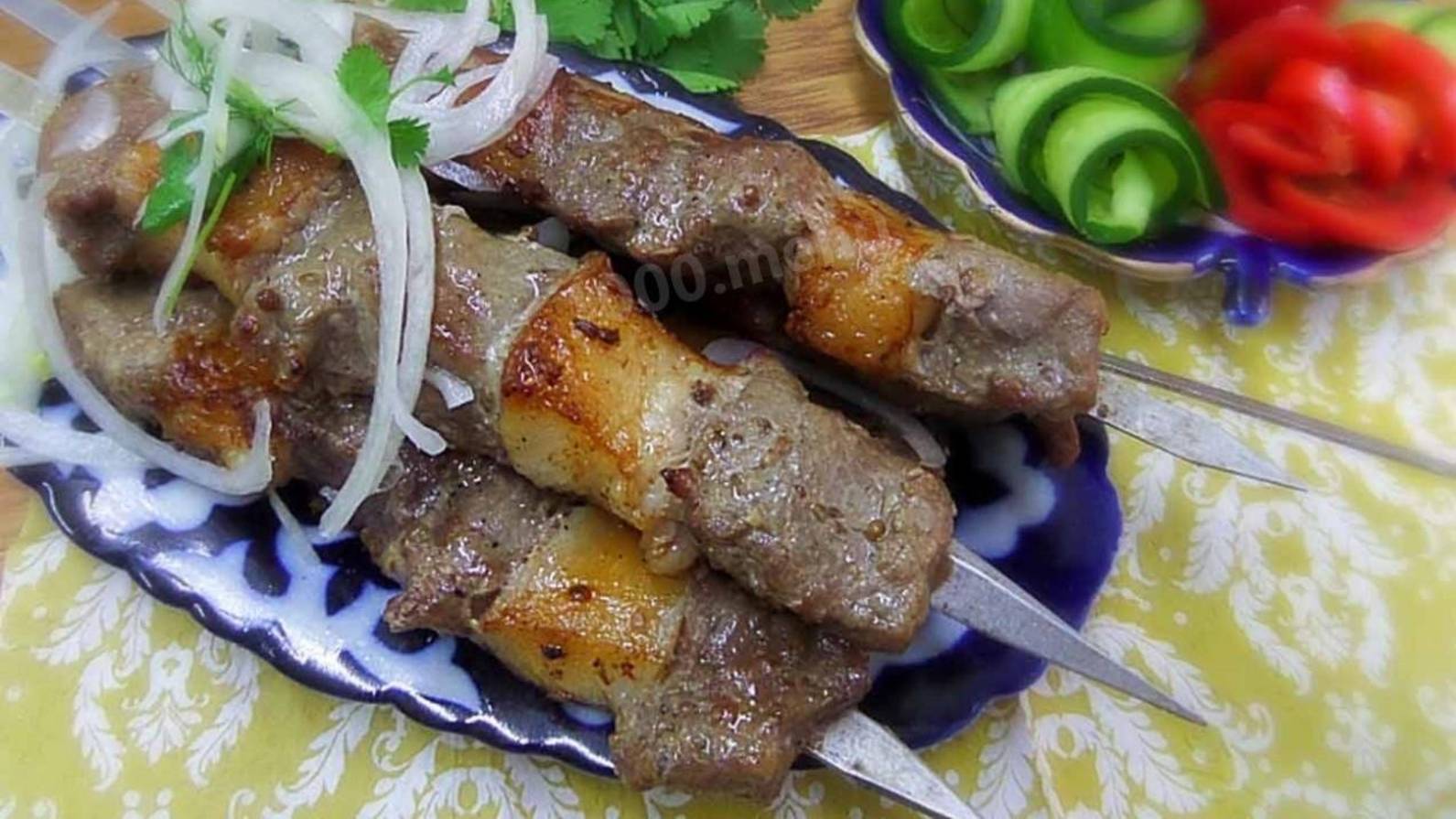 БАРА КУЙ КАБОБ | ШАШЛЫК ИЗ БАРАНИНЫ с одноПЛОВчанами 👌 смотреть онлайн