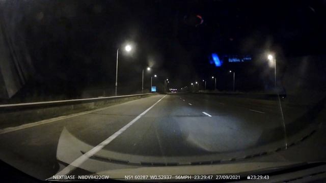 M25 2021-09-28 Speed camera, action, lights. смотреть онлайн