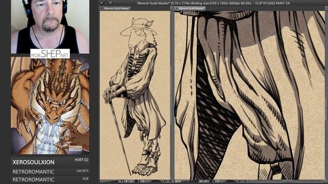 DnD Art - Fantasy Quest Game Art - The Rattling Guild Master смотреть онлайн