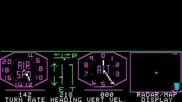 Flight Simulator [Apple II] (1979 Sub Logic) смотреть онлайн