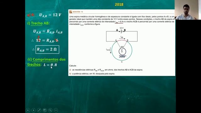 Revisão Eletrodinâmica UNIFESP 2021 смотреть онлайн