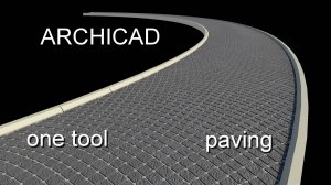 ARCHICAD-ONE TOOL-PAVING