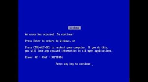 All Windows Blue Screens Of Death! (Updated)