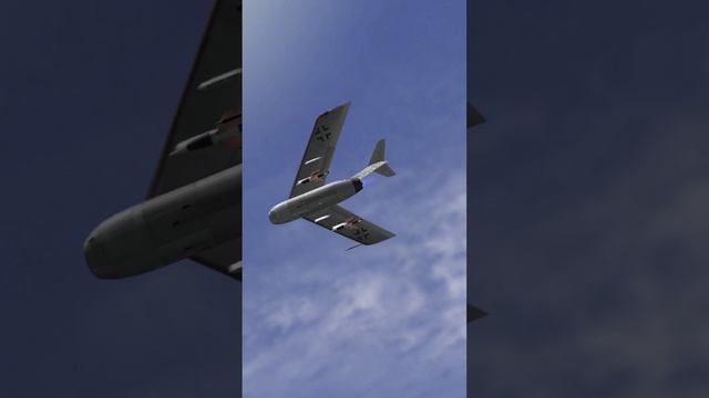 Самоуничтожение Ta-183 ракетами X-4 смотреть онлайн