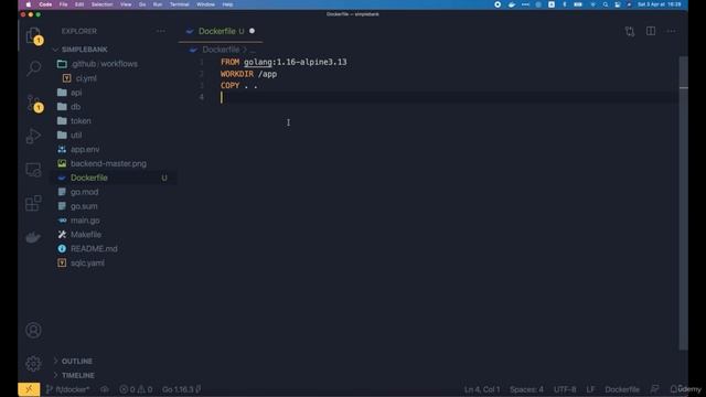 001 How to build a small Golang Docker image with a multistage Dockerfile смотреть онлайн