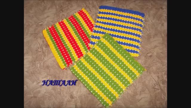 УЗОР ДЛЯ ПЛЕДА.ВЯЗАНИЕ КРЮЧКОМ смотреть онлайн