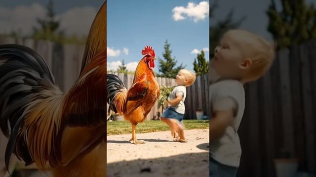 Бой между петухом и мальчиком смотреть онлайн