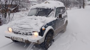 Дачный быт. Снегопады атакуют.