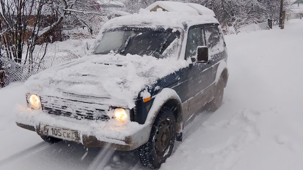 Дачный быт. Снегопады атакуют.