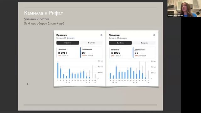 Запись Вебинара с Кейсами учеников по работе с маркетплейсом Ozon. смотреть онлайн