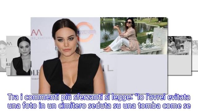 Romina Carrisi seduta sulla tomba del nonno Tyrone Power: la reazione del web смотреть онлайн