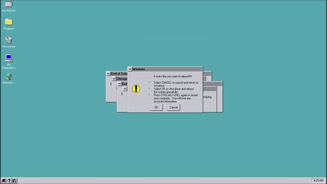 Windows Chicago Crazy Error Preview смотреть онлайн