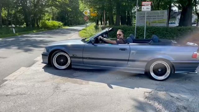 BMW Cabrio e36 323i Sound exklusive edition BBS смотреть онлайн
