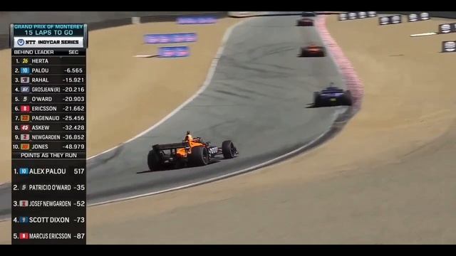 Grosjean Flies Onto The Podium | Laguna Seca 2021 смотреть онлайн