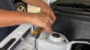 HYUNDAI CRETA NEW 2021 Установка упоров капота от Компании ПАТРИОТ