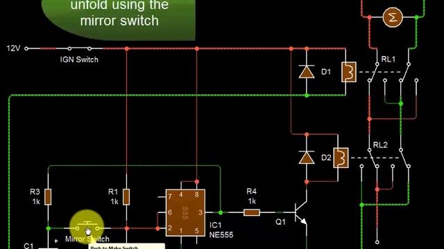 DIY fold mirror controller смотреть онлайн