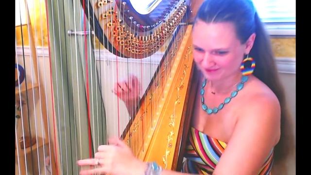 Shut up and Dance! (Walk the Moon) Harp Cover + Sheet Music - The Michigan Harpist смотреть онлайн