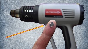 Из-за этой детали не греет строительный фен