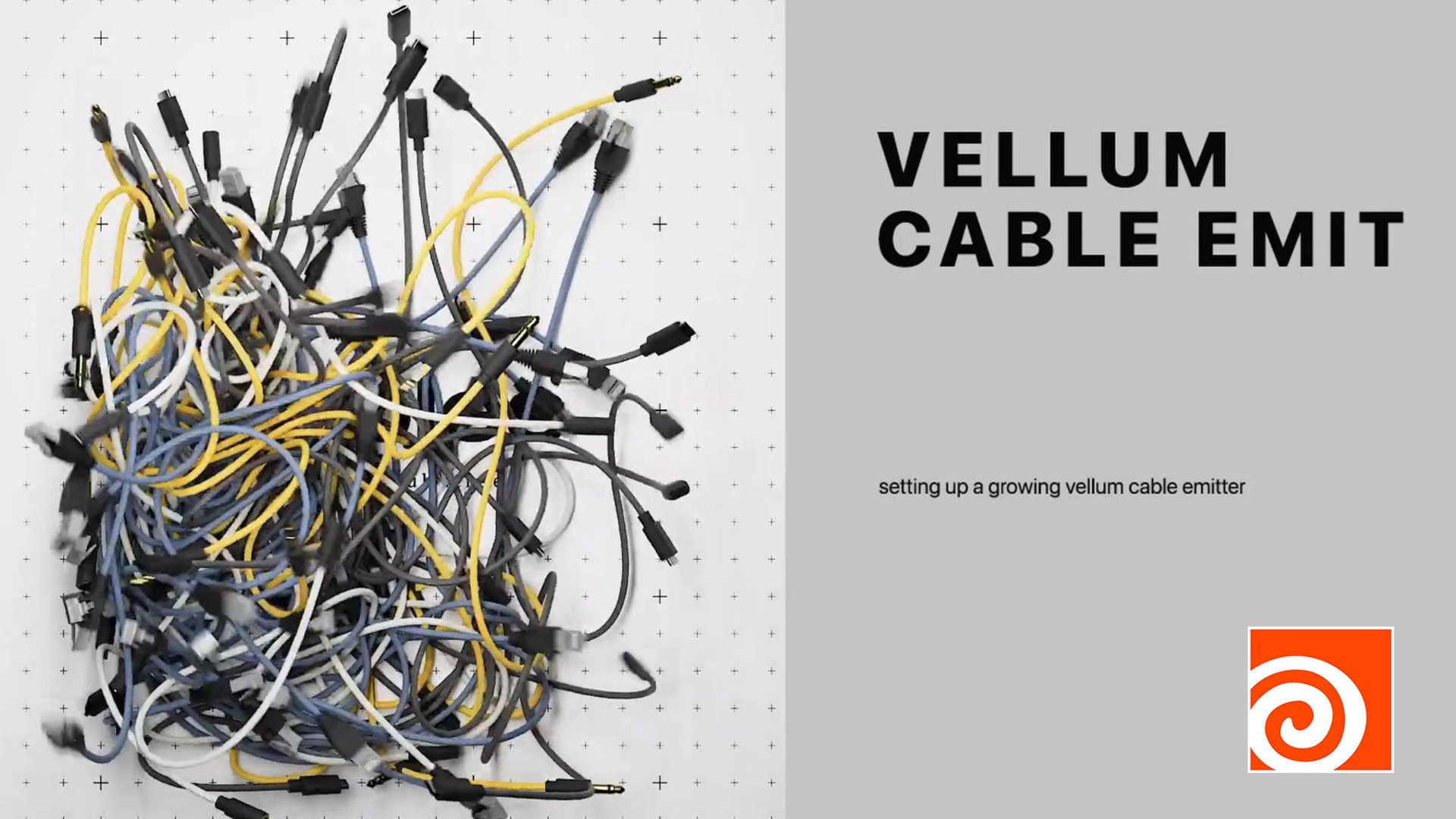 Houdini - Growing Cable Emitter