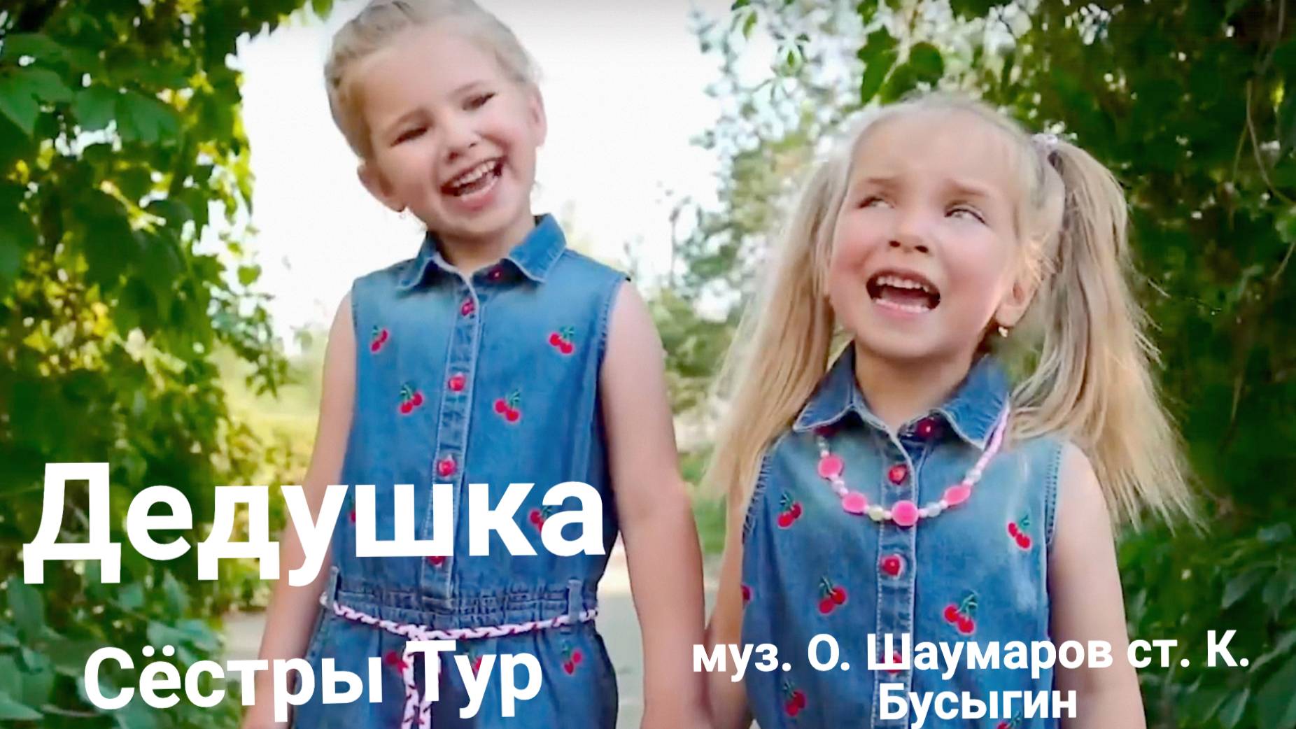 Сёстры Тур - Дедушка (караоке) смотреть онлайн