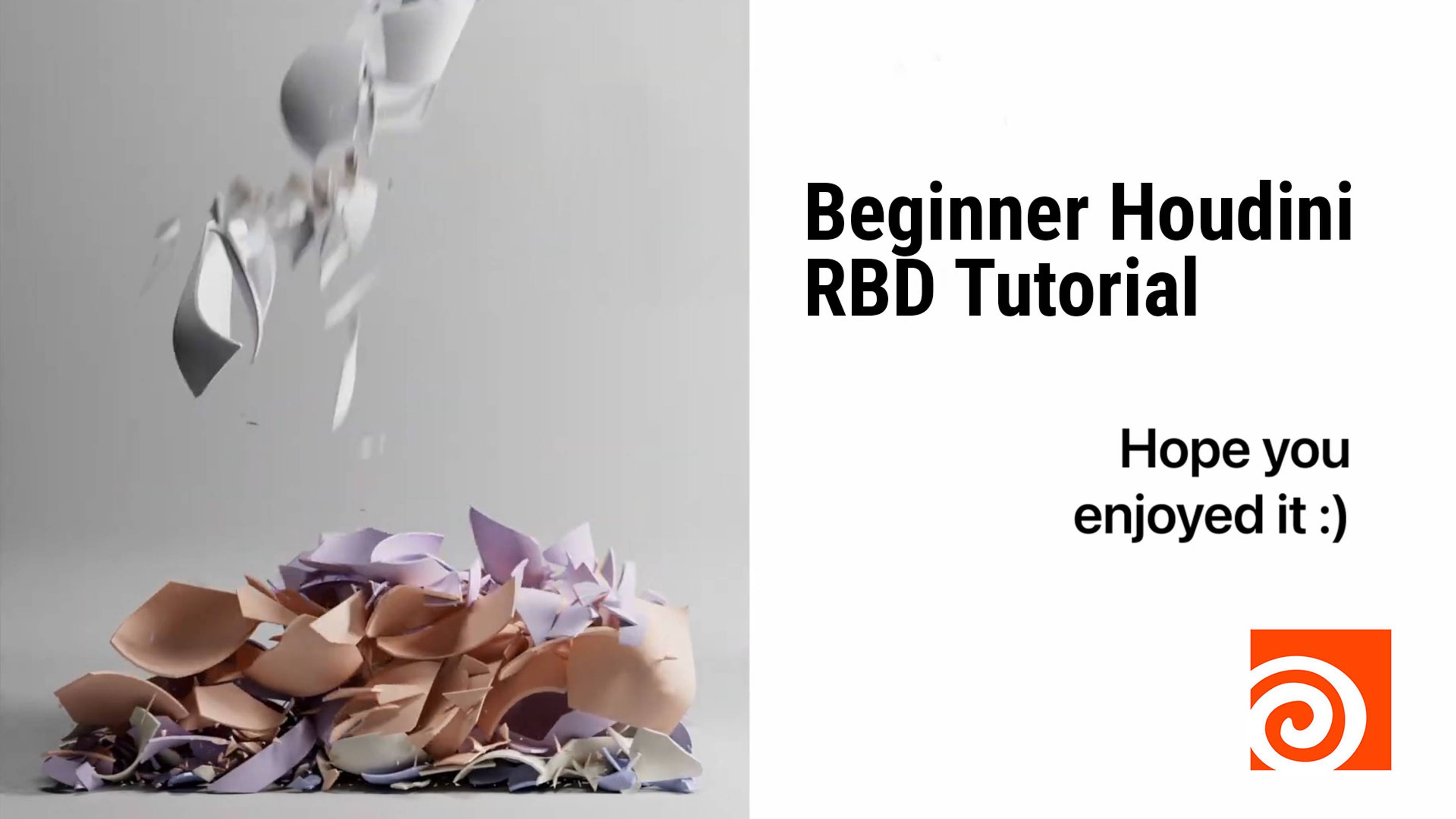 Beginner Houdini RBD Tutorial - Spawning Vases _ Houdini & Redshift смотреть онлайн