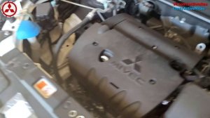 #ТО: Замена моторного масла своими руками на Mitsubishi Outlander 3