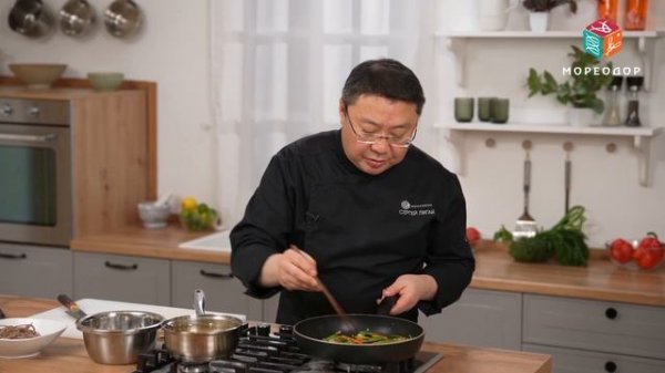 Готовим УДОН с мидиями. Простой рецепт приготовления азиатской лапши удон с морепродуктами.