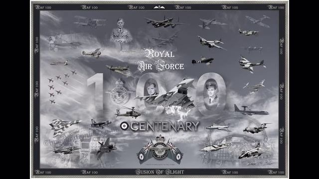 RAF 100 Centenary Art Print смотреть онлайн