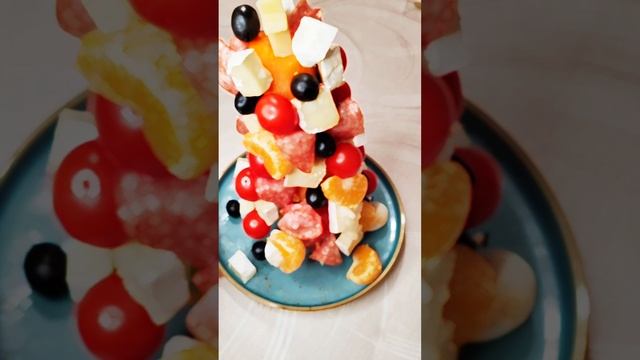 Креативная вкусная ёлочка 🤩🎄 смотреть онлайн