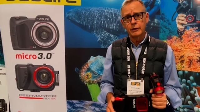 Sven Harms if SeaLife Cameras on DEMA 2021 смотреть онлайн