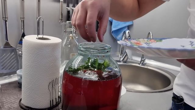 Настойка Мятная смородина. Рецепт и дегустация!