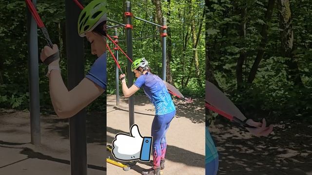 Лыжный тренажёр. Дисциплина #коньковыйход #спорт смотреть онлайн