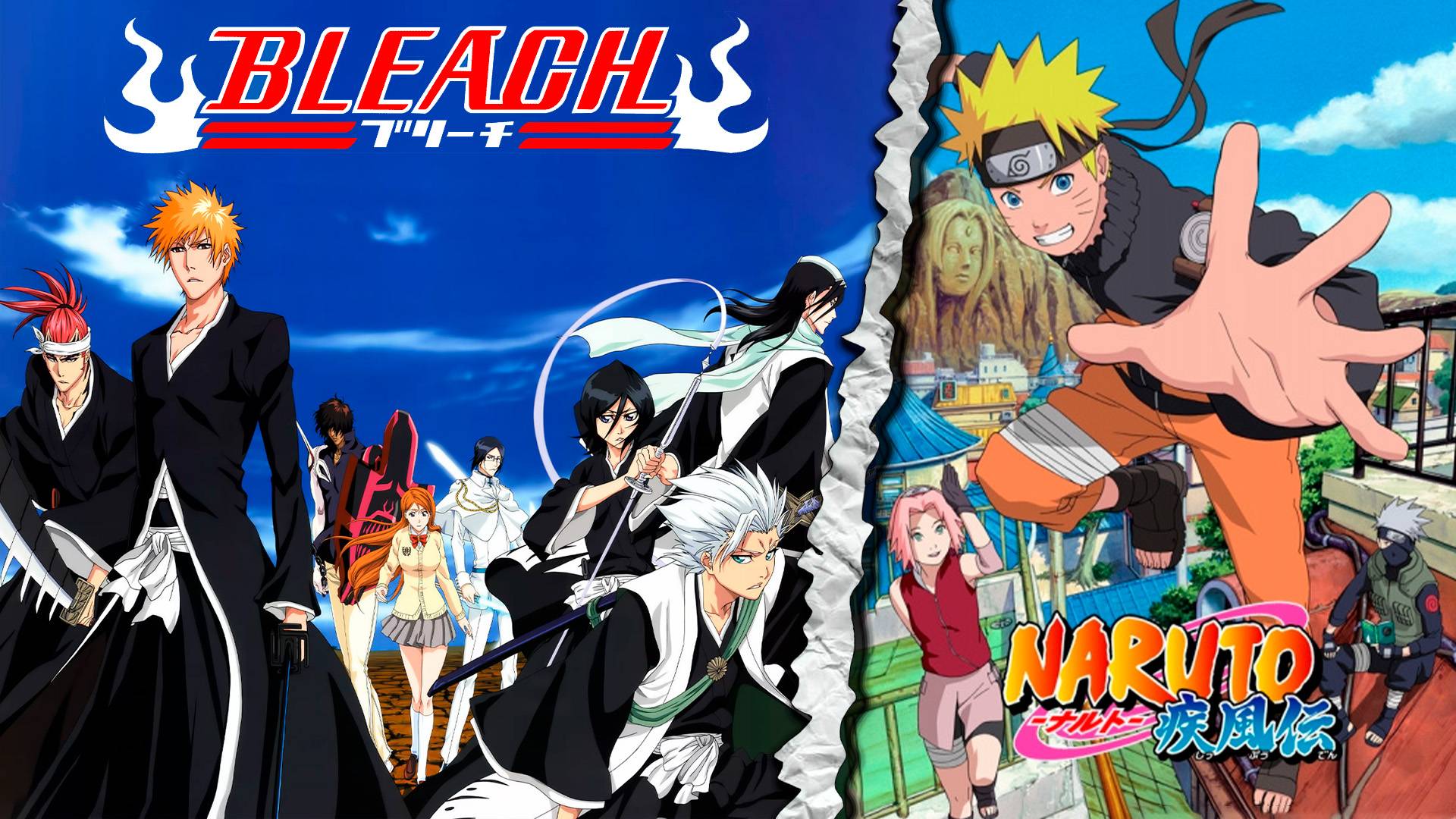 Bleach And Naruto в коопе C JDC