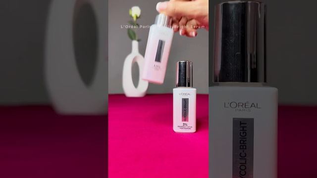 *RADIANT GLOW* ft. L'Oreal Paris, Glycolic Bright Serum & Eye Serum #ytshorts #shorts| Mishti Pande смотреть онлайн