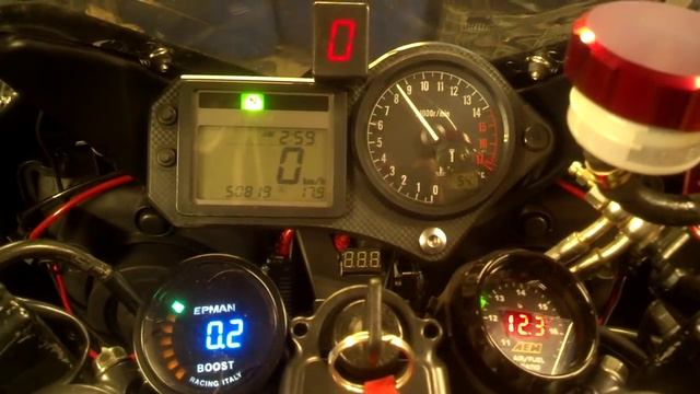 CBR 600 F3Evo4 Turbo Only Cut Off How Fast? :)